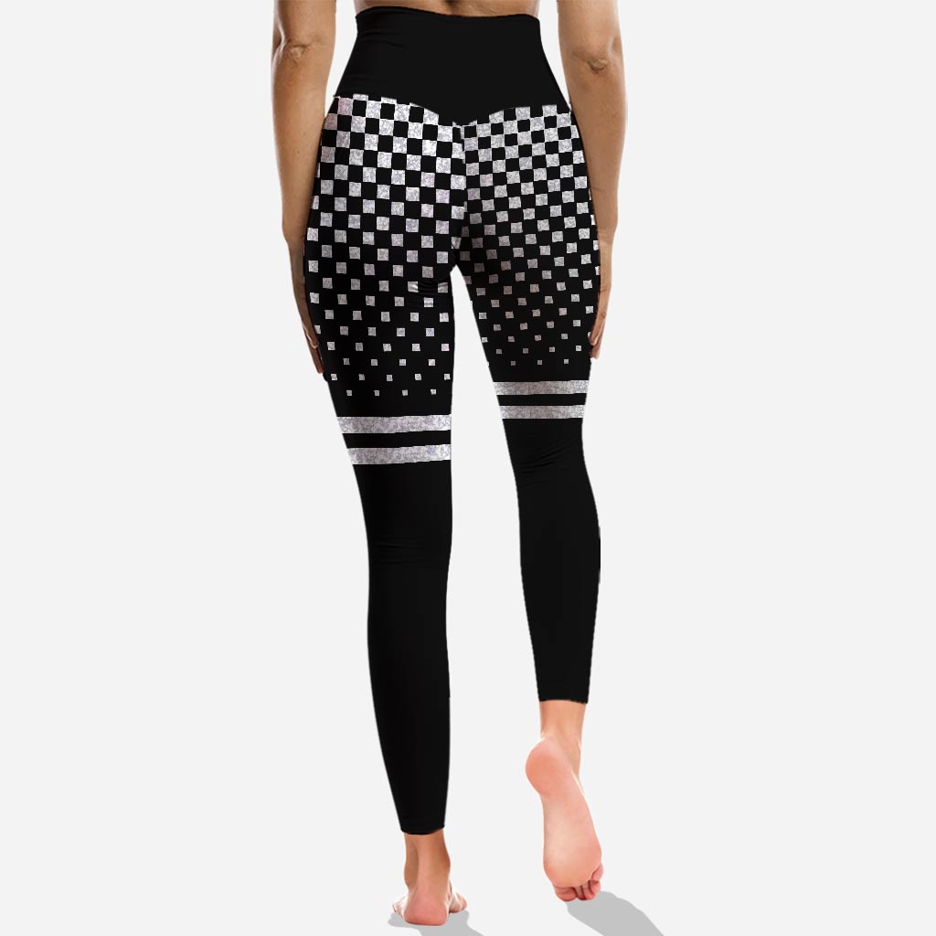 Je suis une femme de pilote - Débardeur et legging Racing Hollow