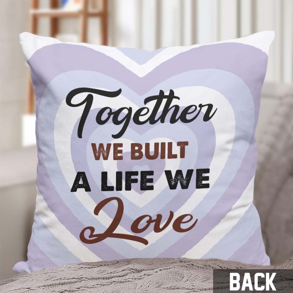 Together Since - Personalized Couple Throw Pillow