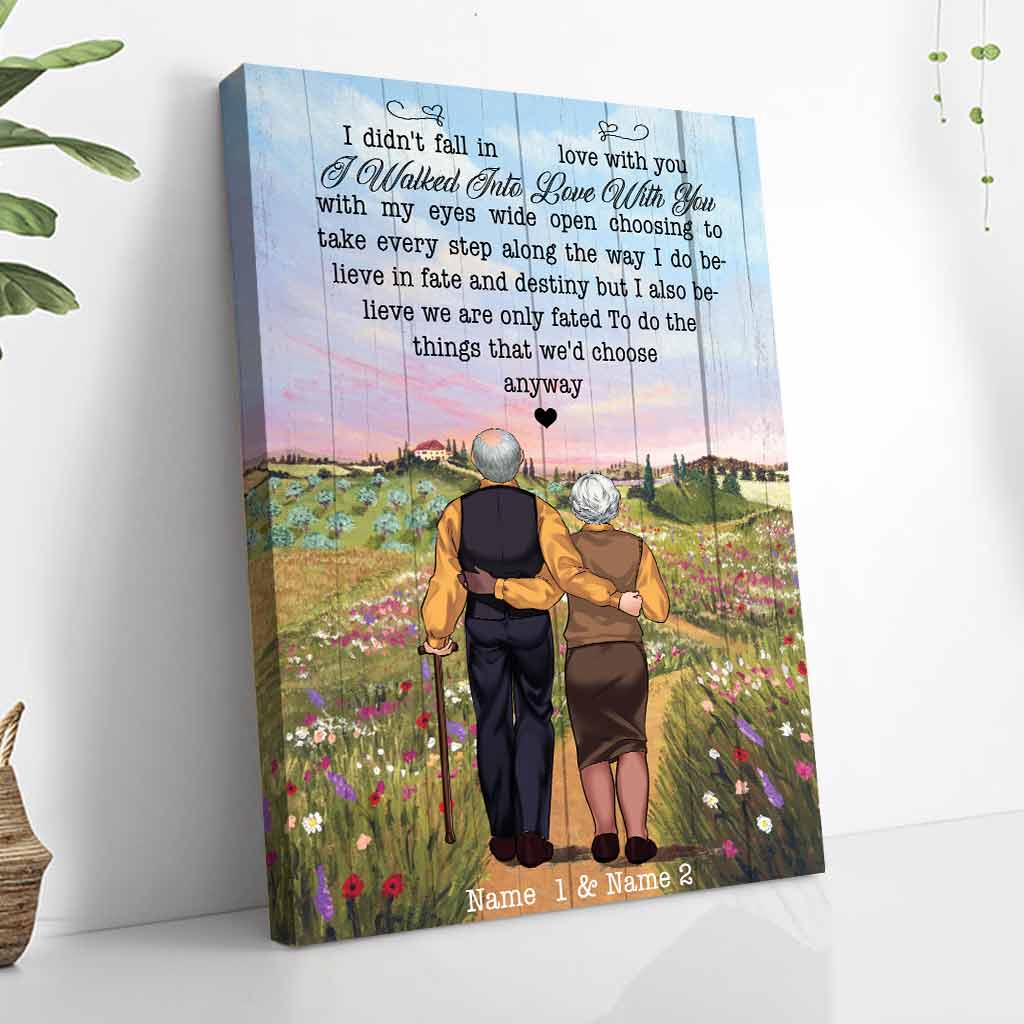 I Don't Say It Out Of Habit - Personalized Couple Poster