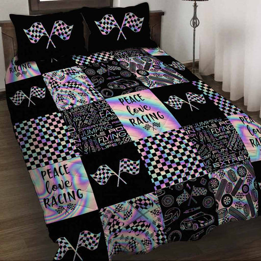 Ensemble de lit matelassé de course