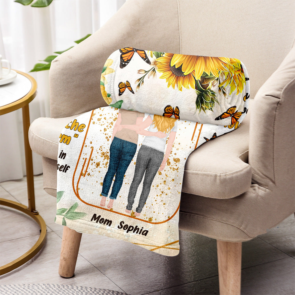 To My Daughter - Personalized Mother's Day Mother Blanket