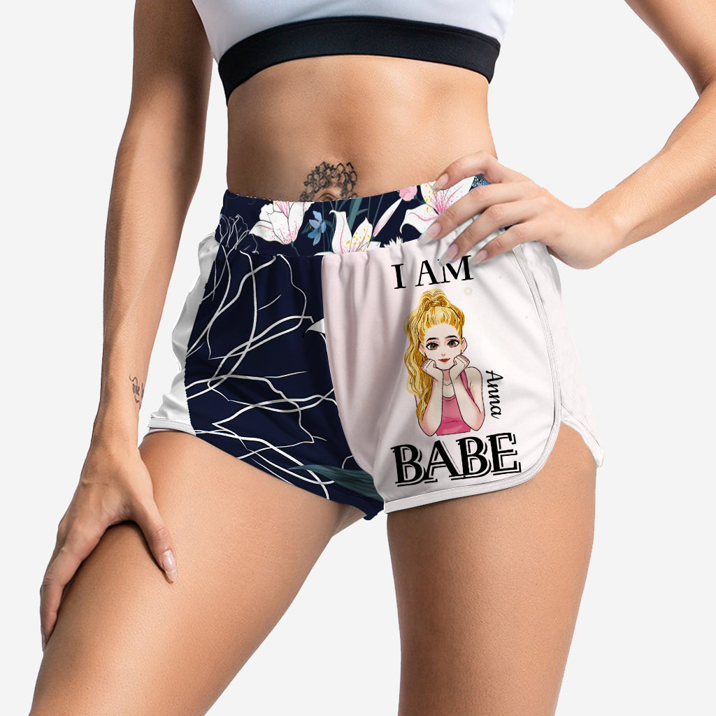 If Lost Return To Babe - Personalized Couple Men Shorts and Women Shorts