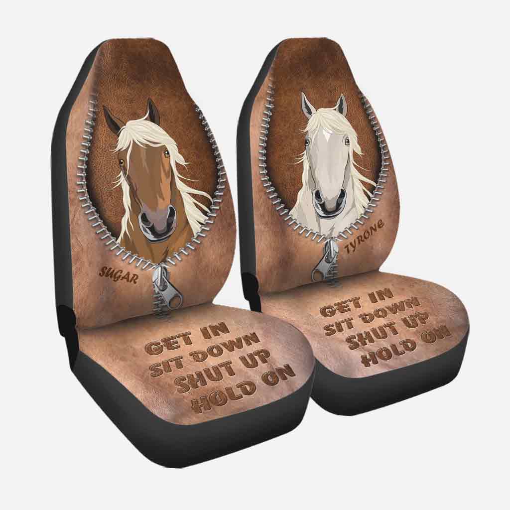 Installez-vous confortablement - Housses de siège pour chevaux personnalisées