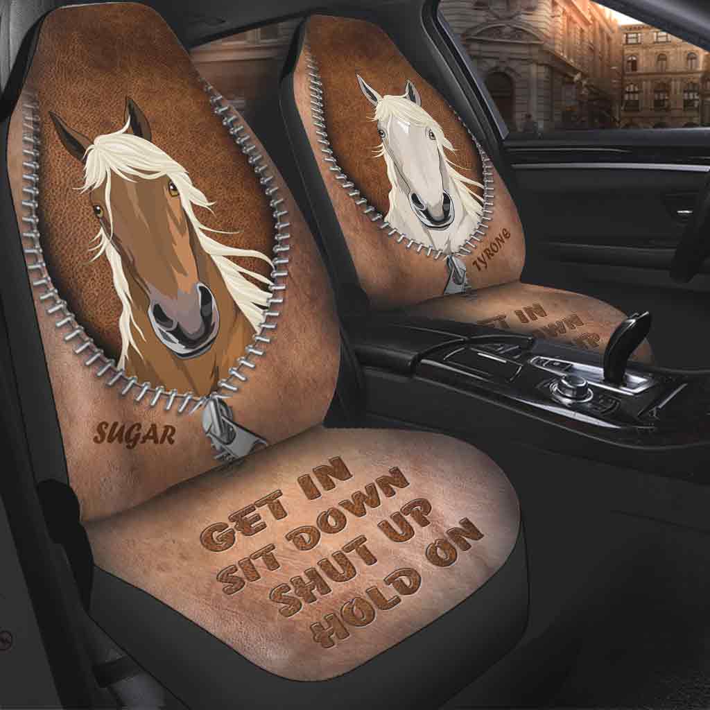 Installez-vous confortablement - Housses de siège pour chevaux personnalisées