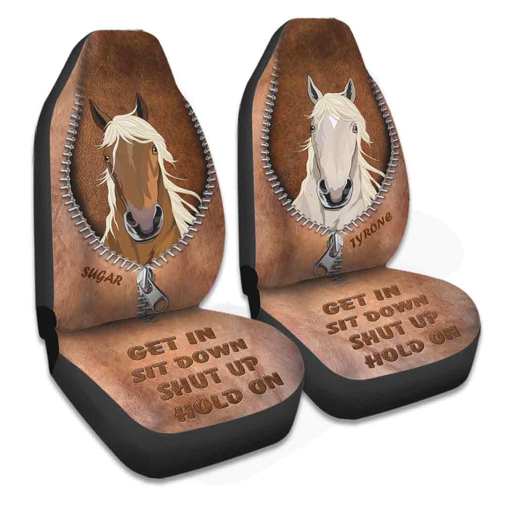 Installez-vous confortablement - Housses de siège pour chevaux personnalisées
