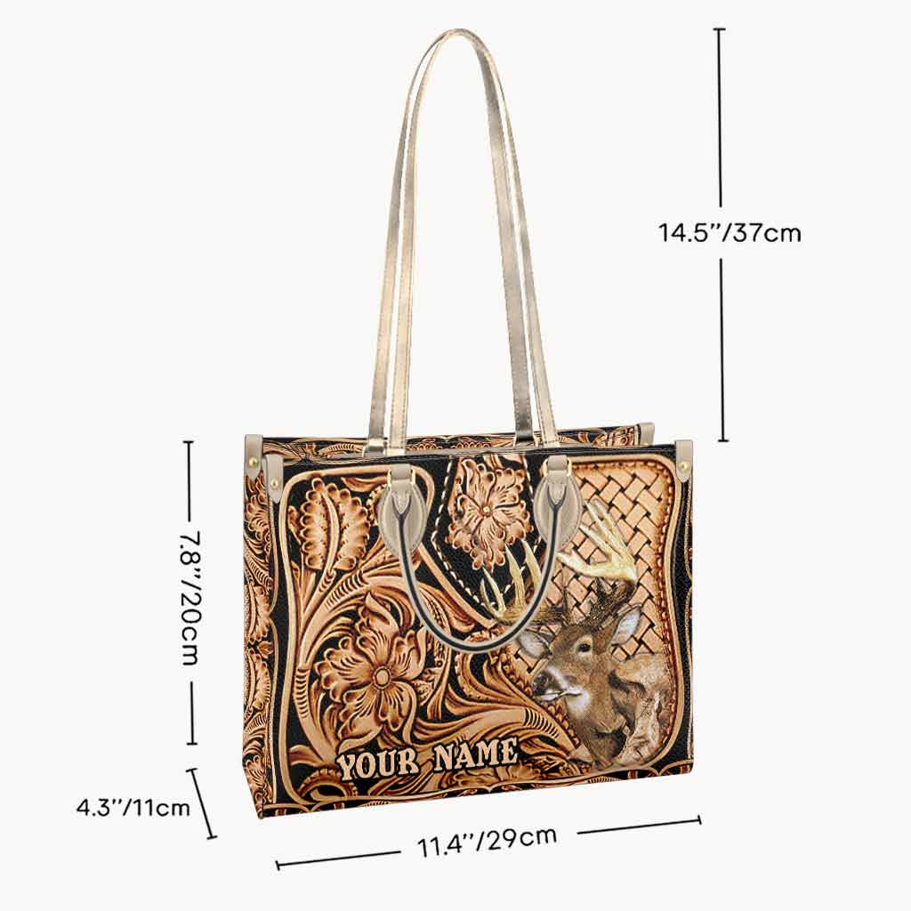 Sac à main en cuir personnalisé Country Girl - Chasse