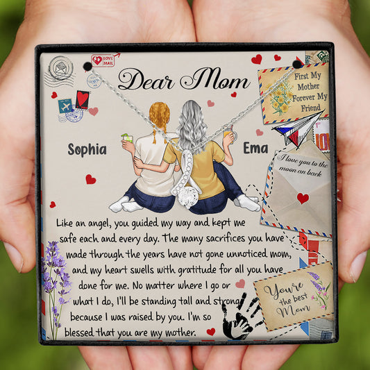 I Love You - Personalized Mother's day Mother Necklace