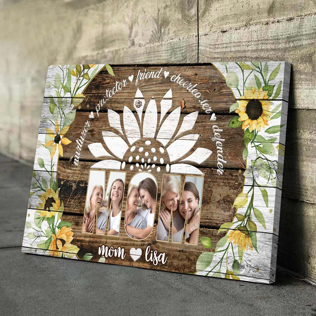 Mom Nurturer Protector Friend - Personalized Mother's Day Poster