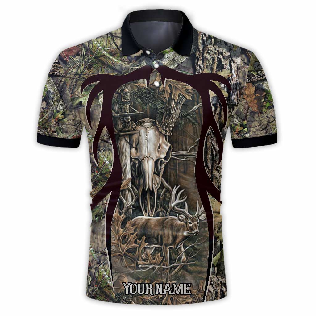 Süchtig nach der Jagd – personalisiertes Poloshirt