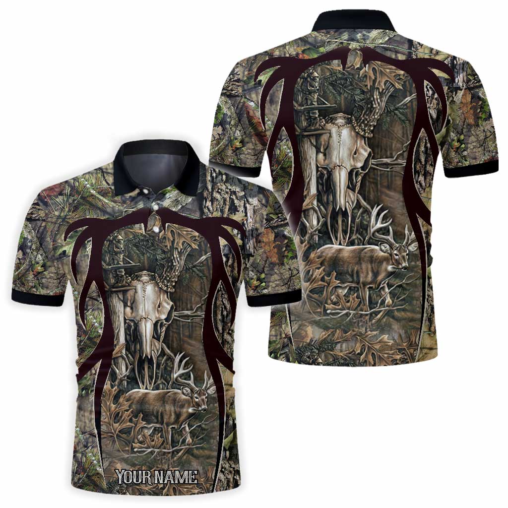 Süchtig nach der Jagd – personalisiertes Poloshirt
