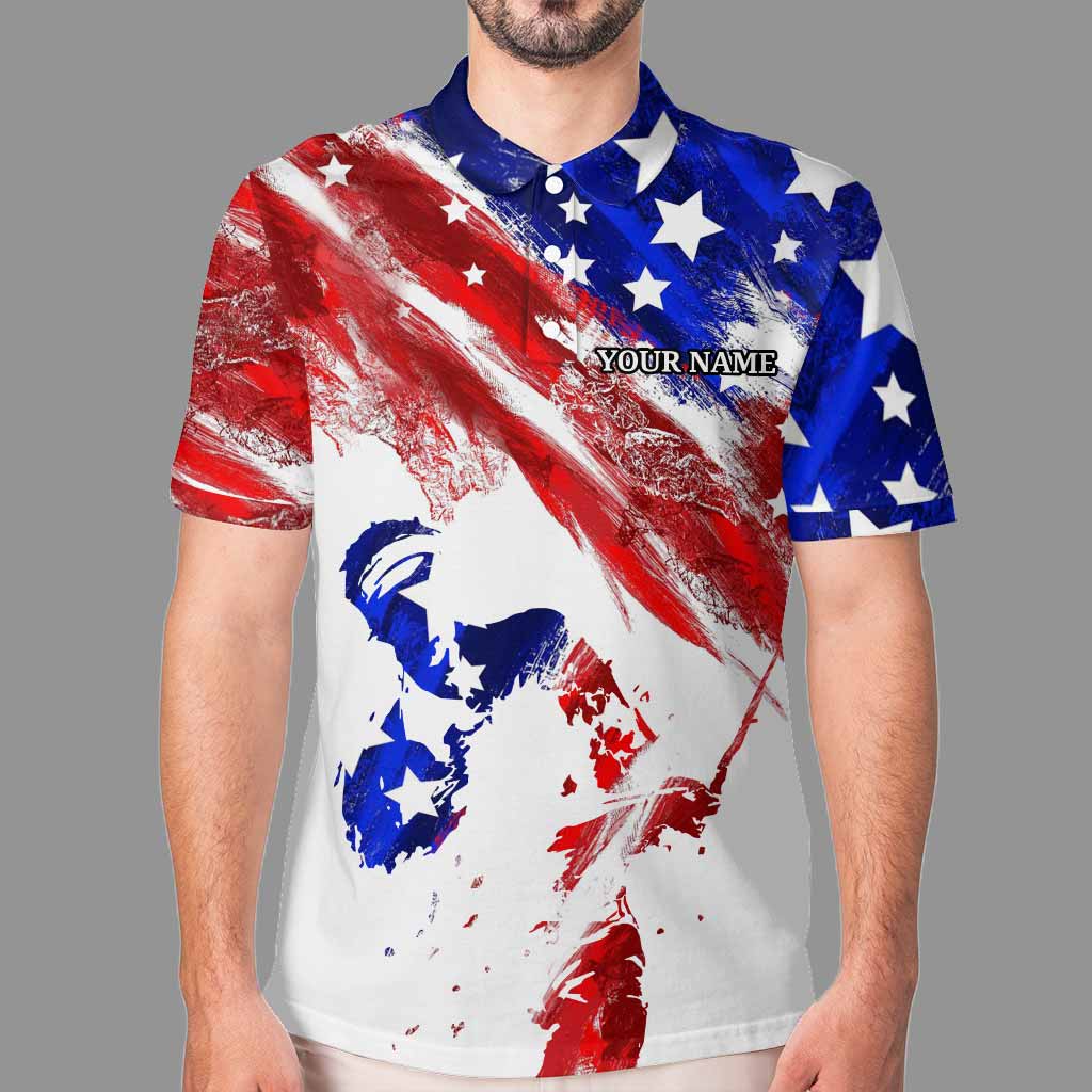 Freedom Golfer – Personalisiertes Poloshirt zum Unabhängigkeitstag