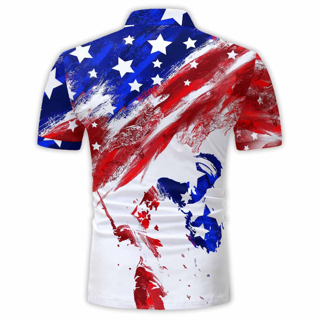 Freedom Golfer – Personalisiertes Poloshirt zum Unabhängigkeitstag