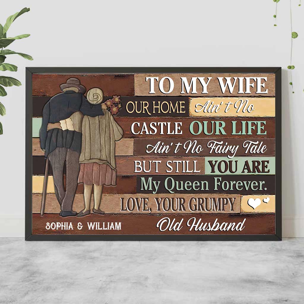 Love You Longer - Personalized Couple Poster