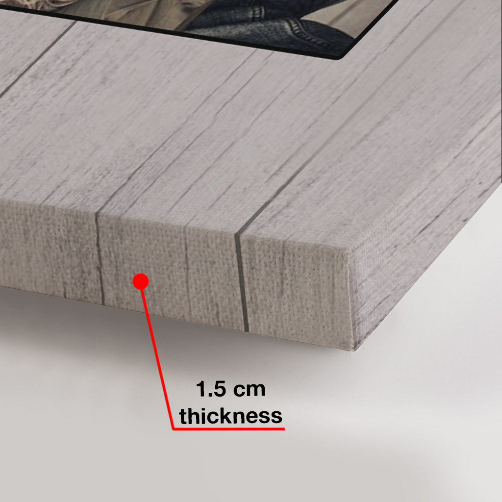 All Of Me Loves All Of You - Personalized Couple Canvas And Poster