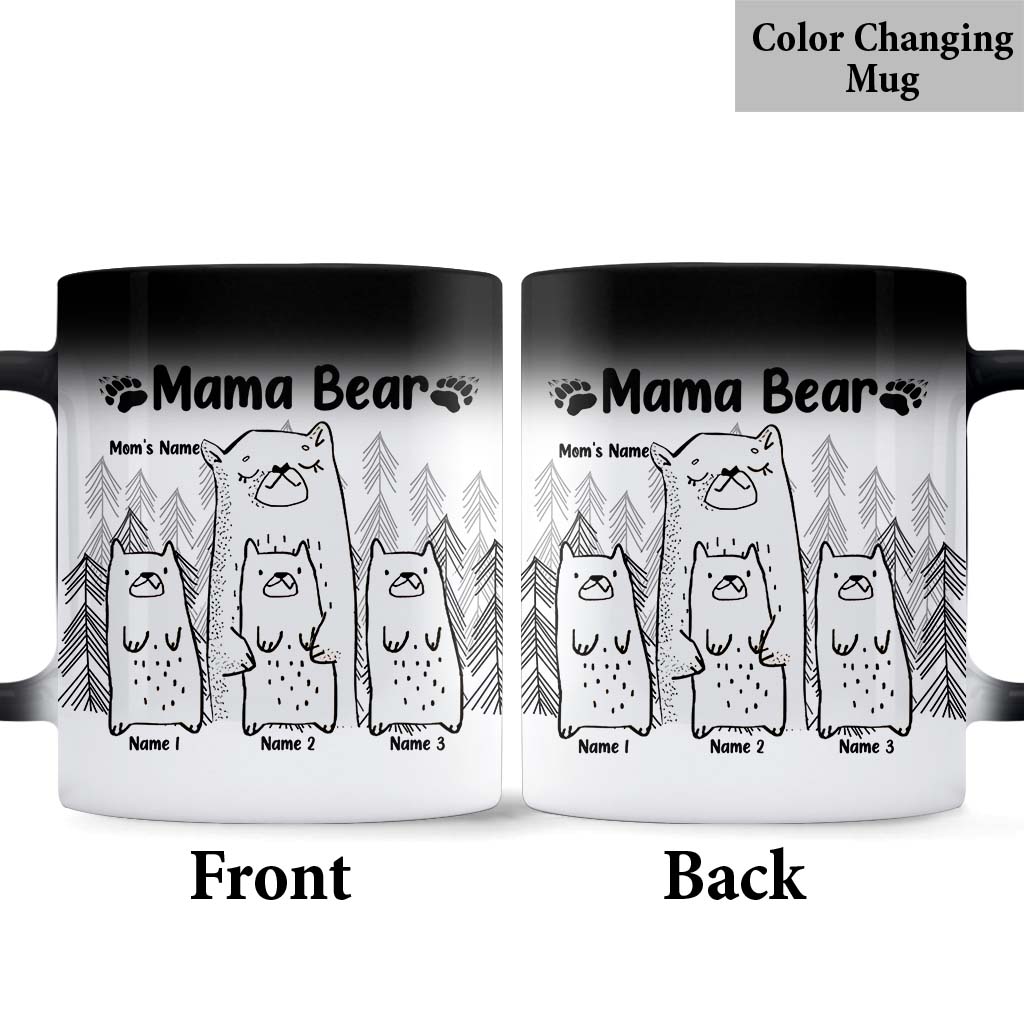 Mama Bear - Personalized Mother's day Mother Mug