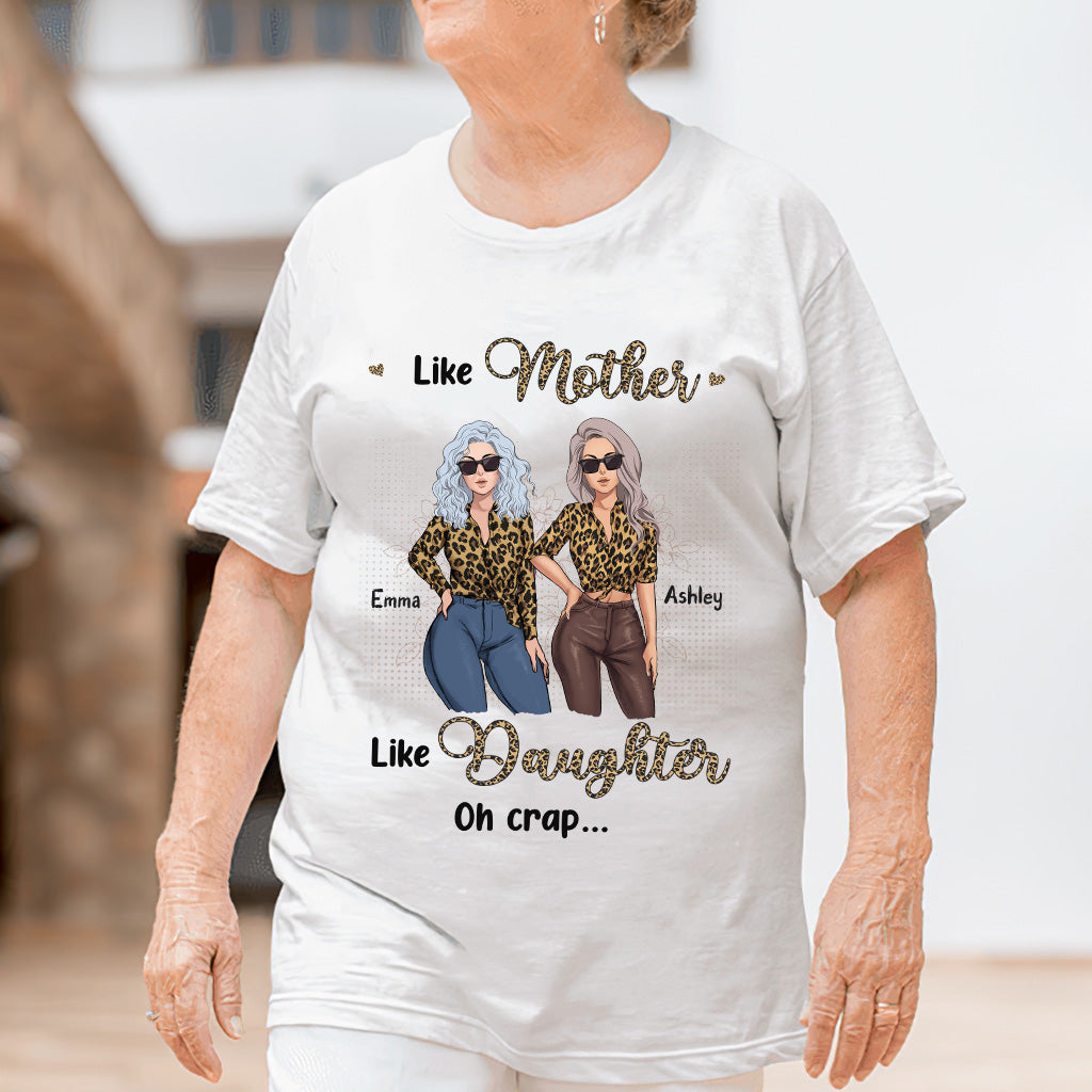 Like Mother Like Daughter - Personalized Mother's Day Mother T-shirt and Hoodie