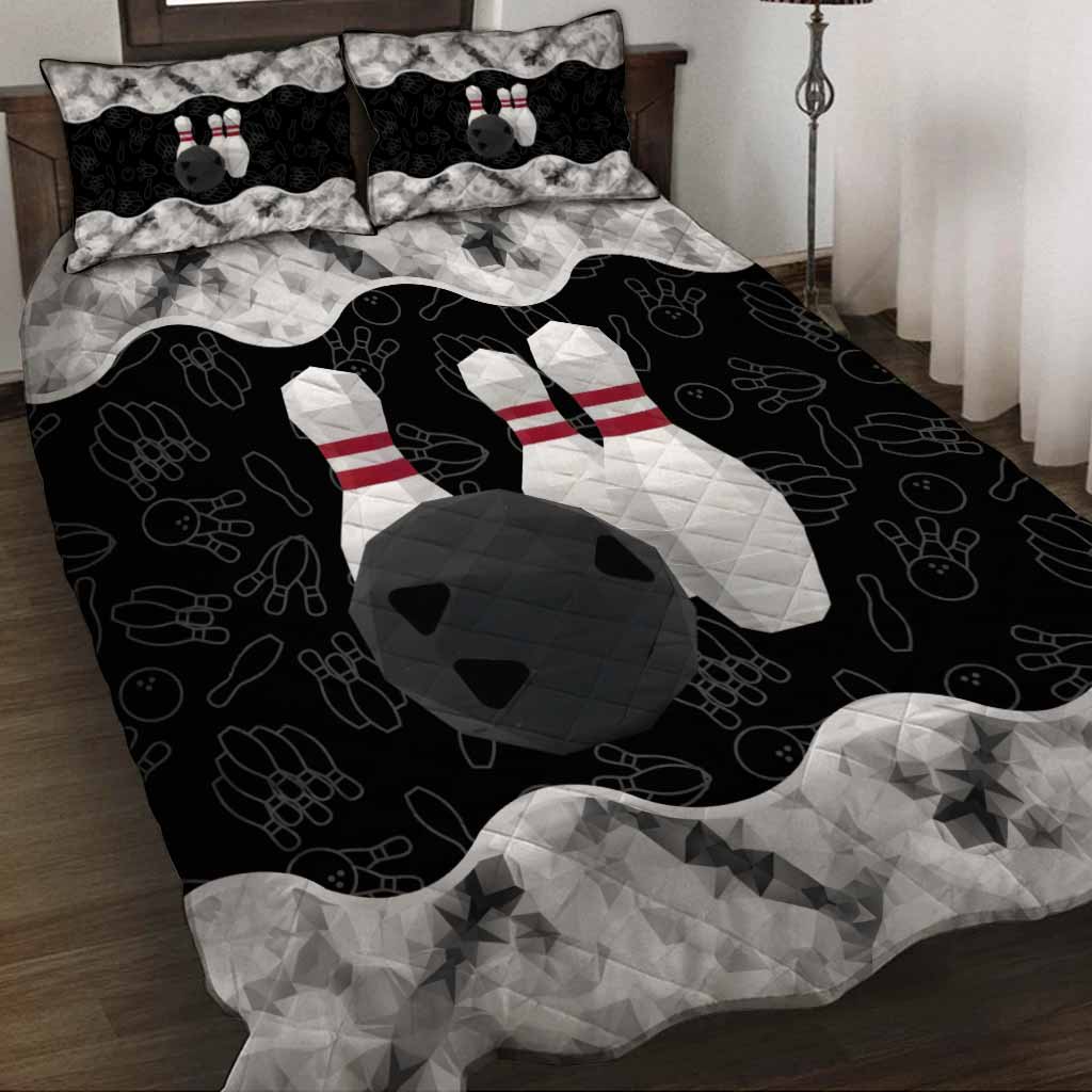 Love Bowling Quilt-Bettwäscheset