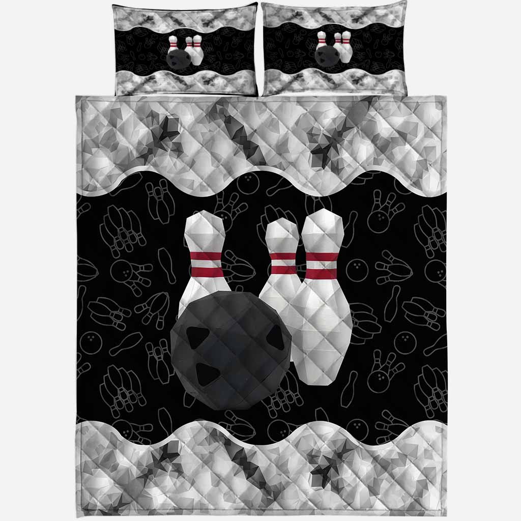 Love Bowling Quilt-Bettwäscheset