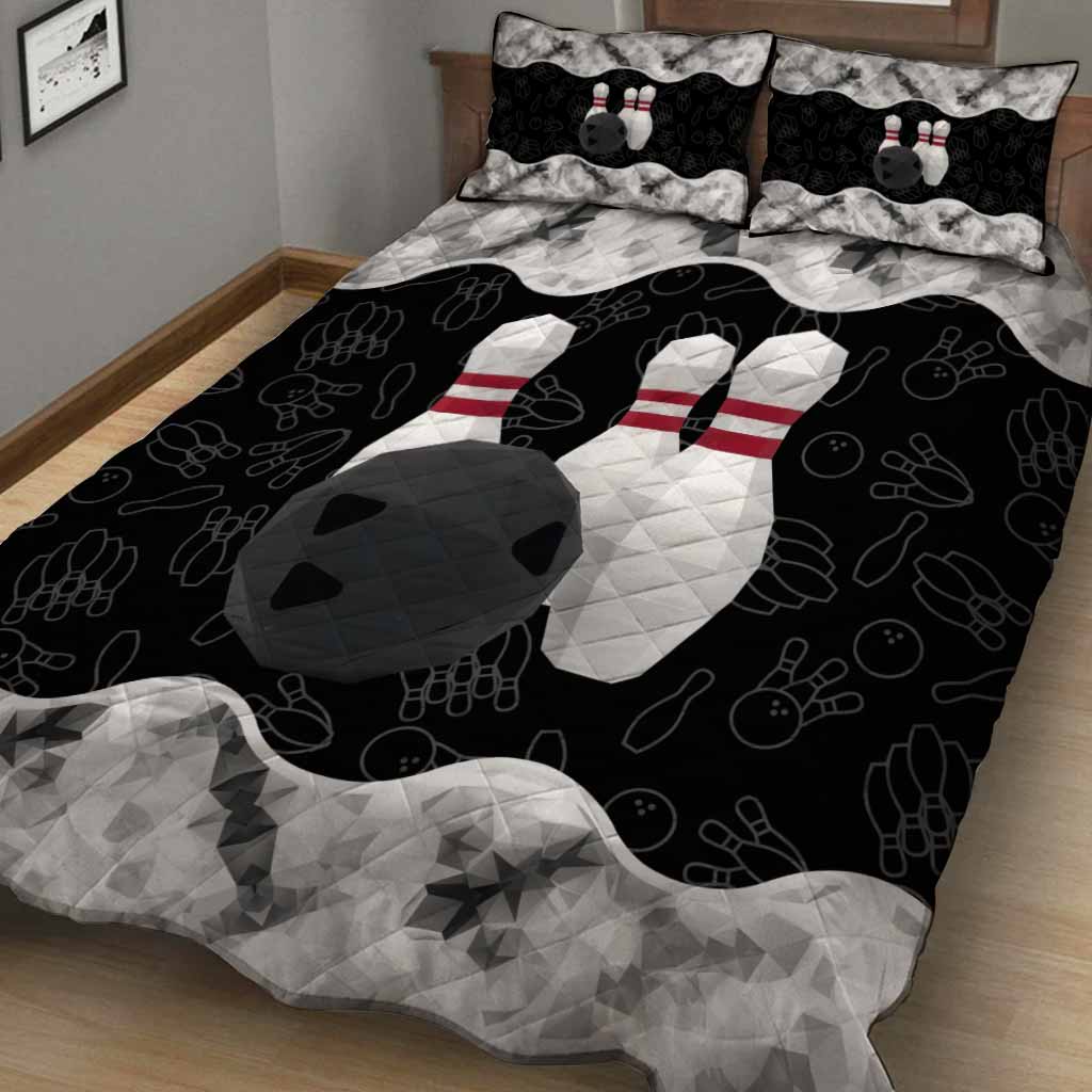 Love Bowling Quilt-Bettwäscheset