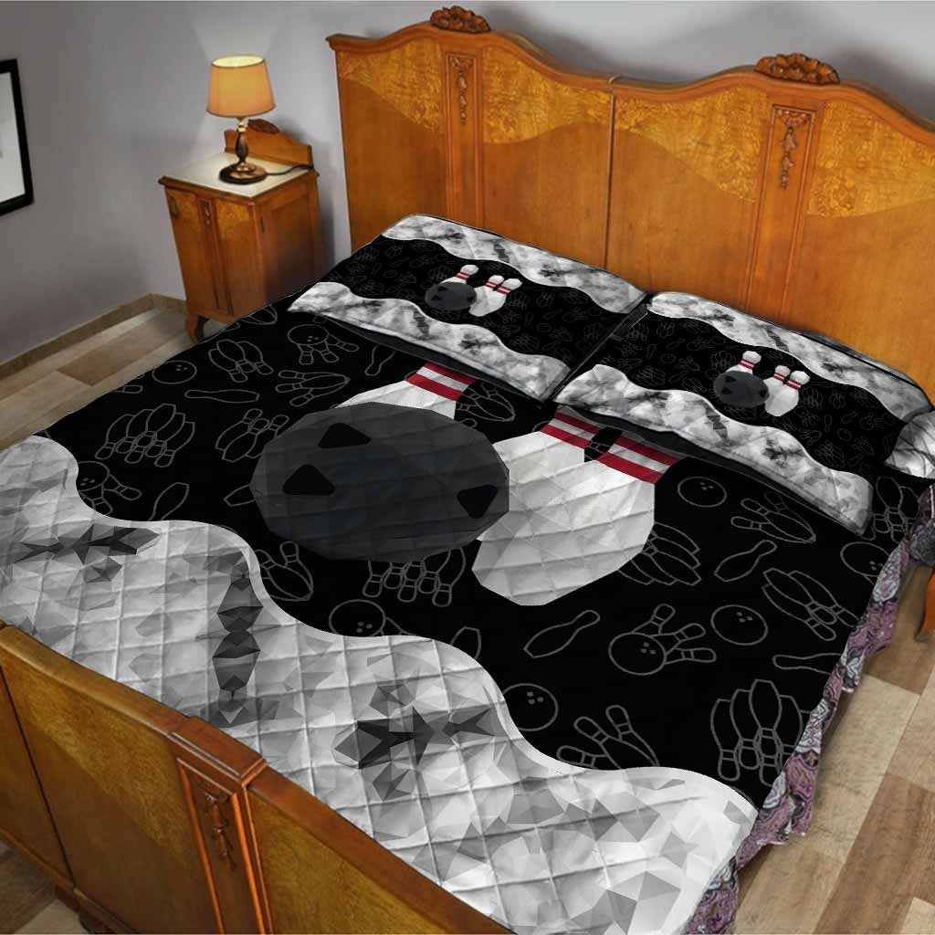 Love Bowling Quilt-Bettwäscheset