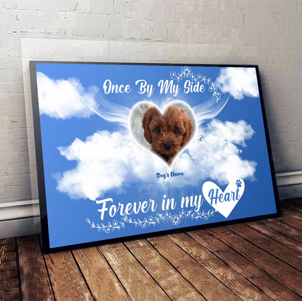 Les poils de chien apparaissent quand les anges sont proches - Affiche personnalisée pour chien