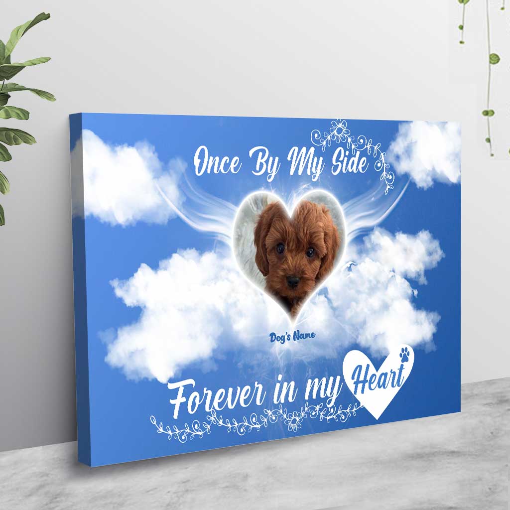 Les poils de chien apparaissent quand les anges sont proches - Affiche personnalisée pour chien