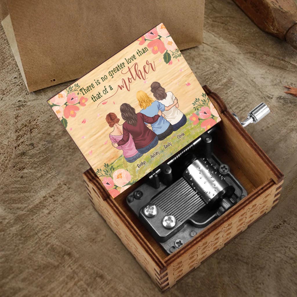 Greater Love - Personalized Mother's Day Mother Hand Crank Music Box