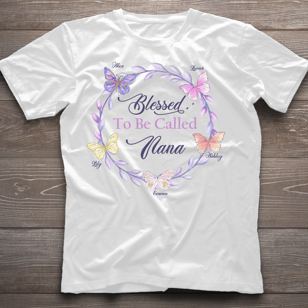 Blessed To Be Called - Personalized Grandma T-shirt and Hoodie