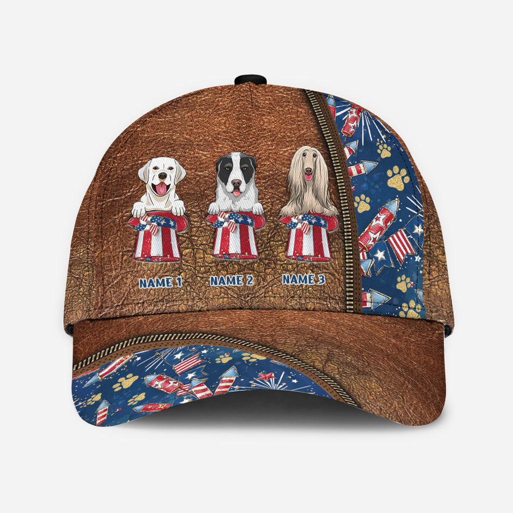 Frohen 4. Juni – Personalisierte Hunde-Klassikerkappe