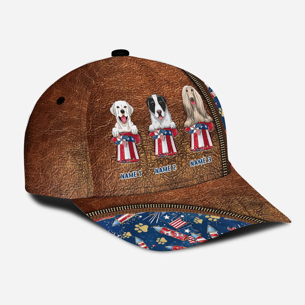 Frohen 4. Juni – Personalisierte Hunde-Klassikerkappe