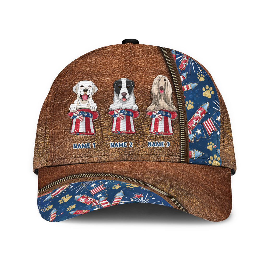 Frohen 4. Juni – Personalisierte Hunde-Klassikerkappe