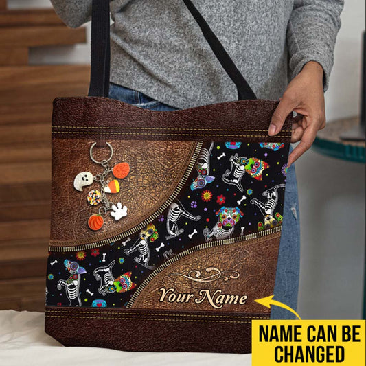 Sac fourre-tout personnalisé Halloween pour chien