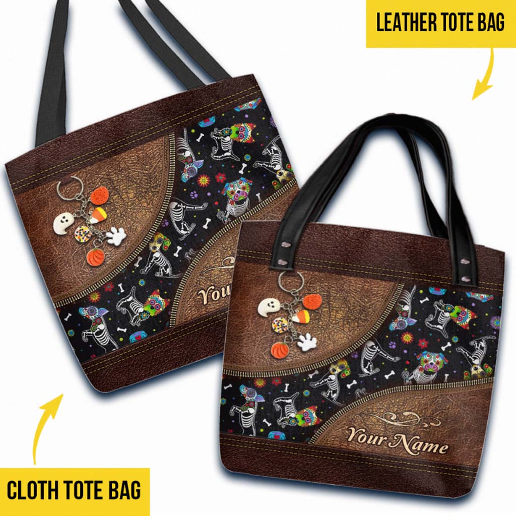 Sac fourre-tout personnalisé Halloween pour chien