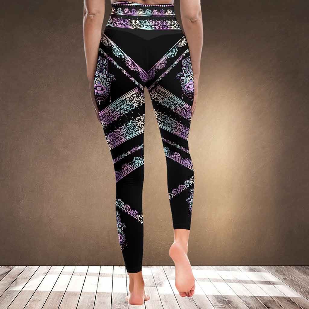Namaste Hamsa Amulett Leggings