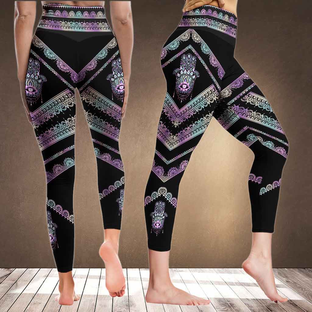 Namaste Hamsa Amulett Leggings