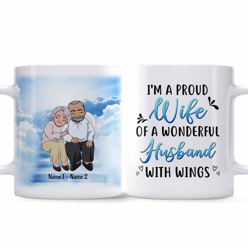 Always On My Mind Memorial - Personalized Couple Mug