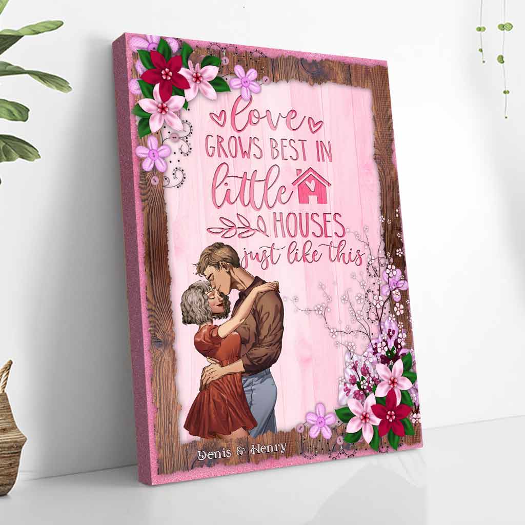 My Favorite Place in All the World - Personalized Couple Poster