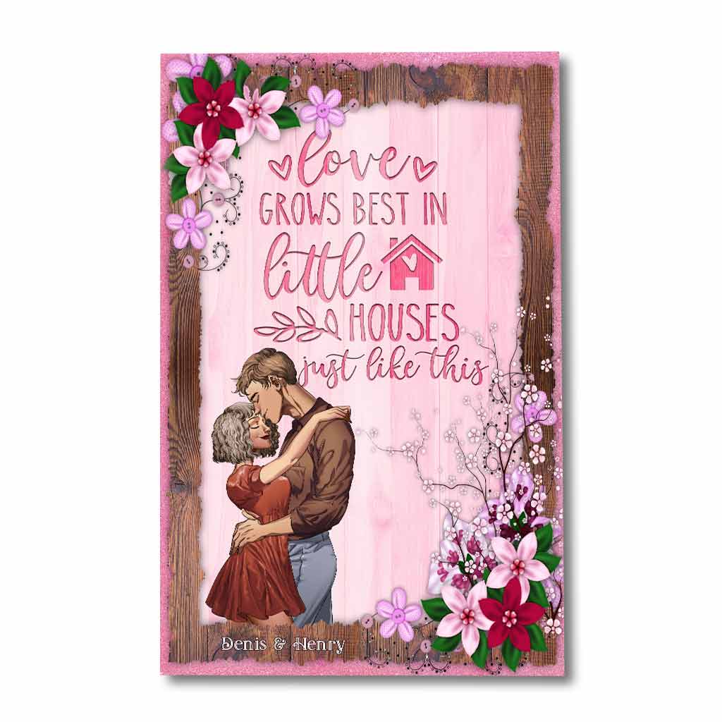 My Favorite Place in All the World - Personalized Couple Poster