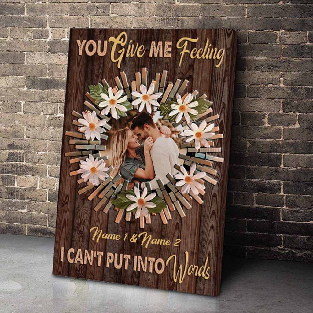 You Give Me - Personalized Couple Poster