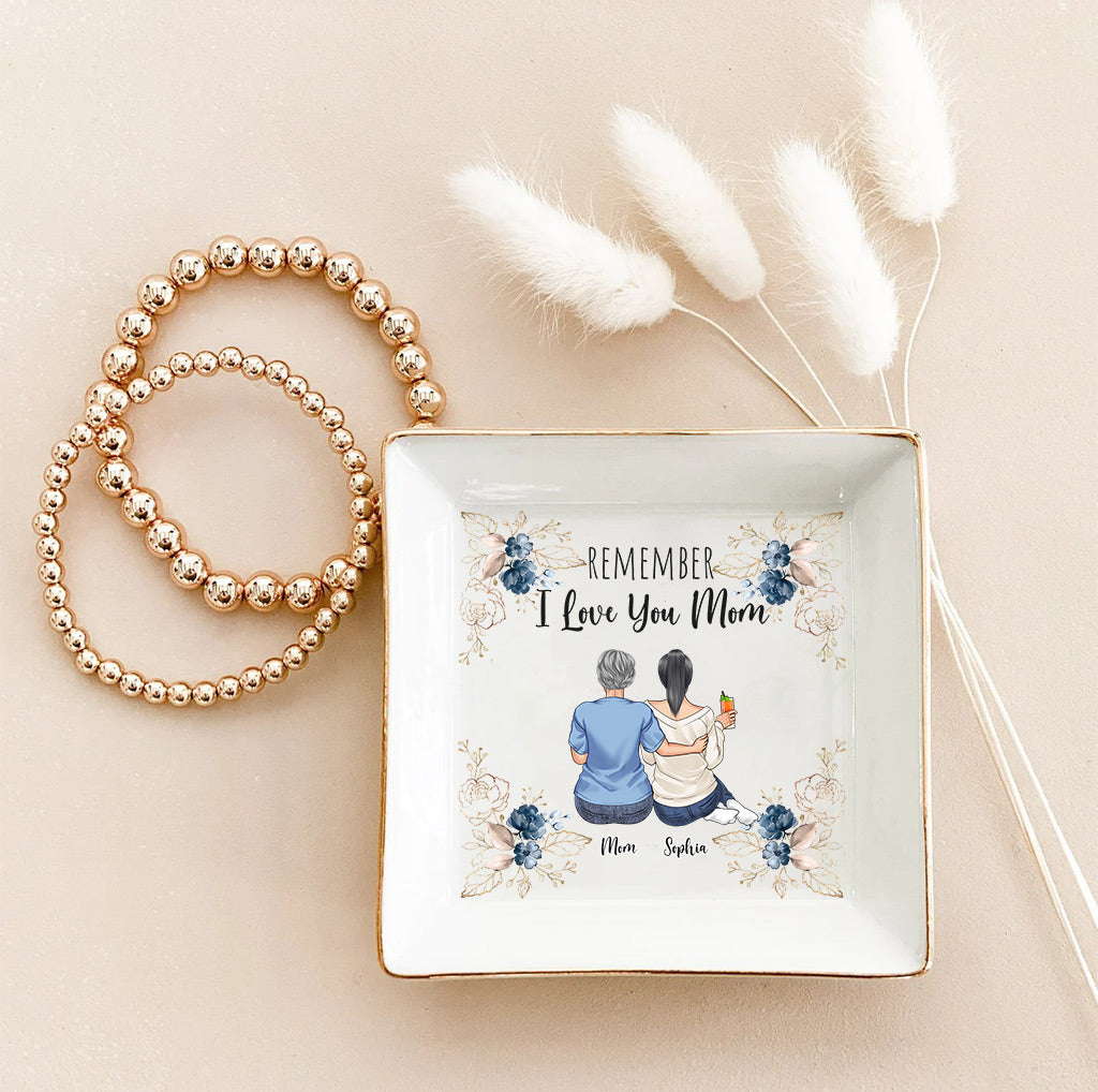Mother And Daughter - Personalized Mother's Day Mother Jewelry Dish
