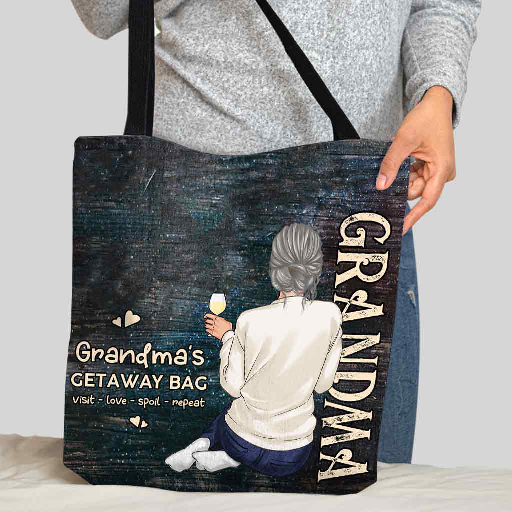 Omas Reisetasche – Personalisierte Oma-Tragetasche