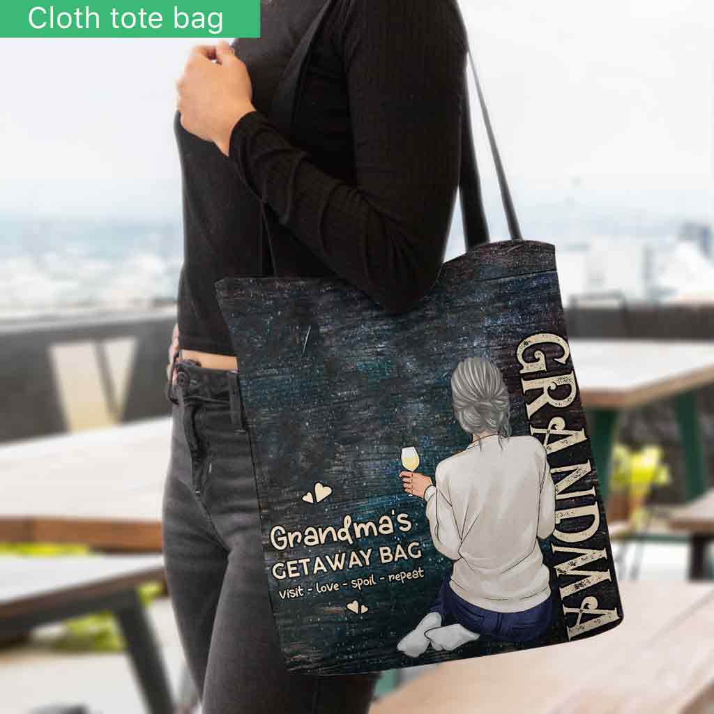 Omas Reisetasche – Personalisierte Oma-Tragetasche