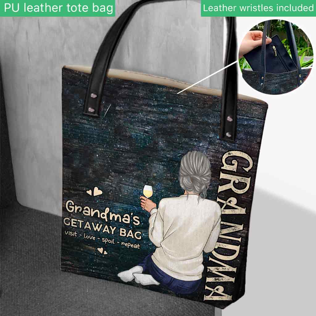 Omas Reisetasche – Personalisierte Oma-Tragetasche