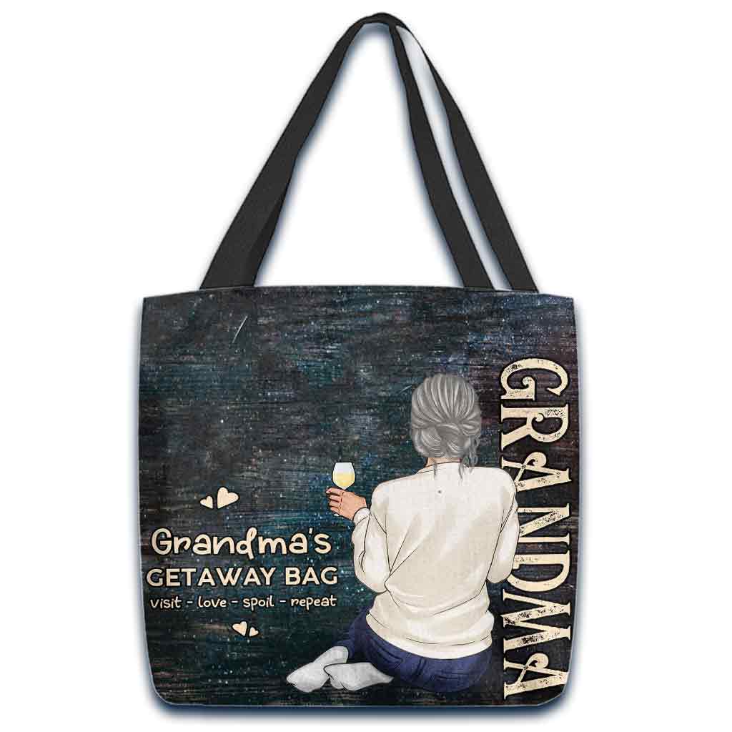 Omas Reisetasche – Personalisierte Oma-Tragetasche
