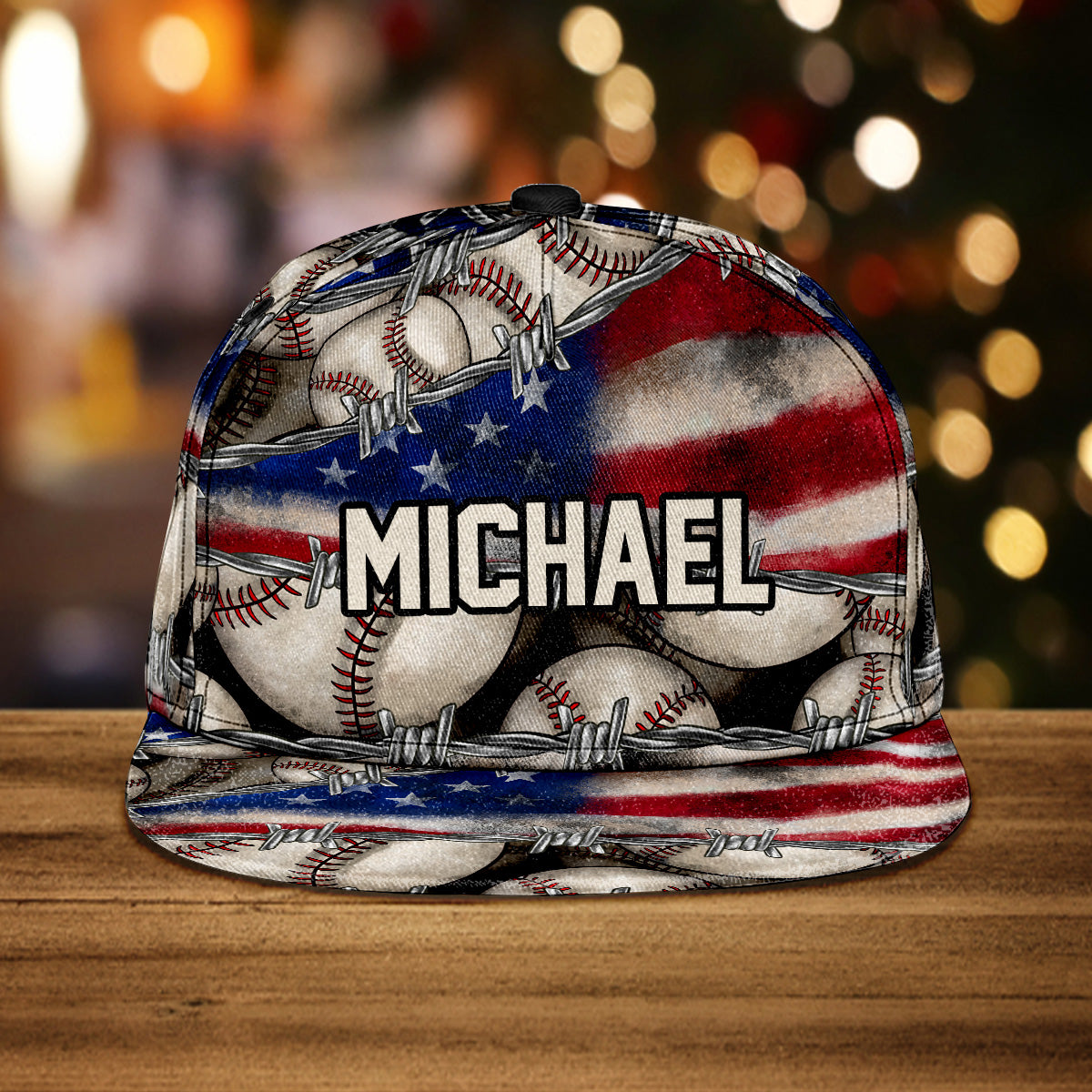 Casquette de baseball personnalisée « Porte-drapeau »
