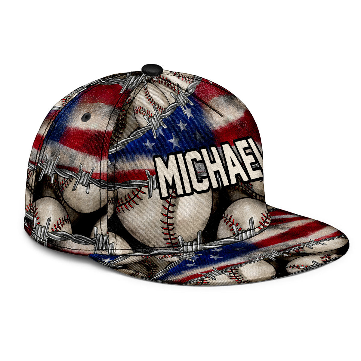Casquette de baseball personnalisée « Porte-drapeau »