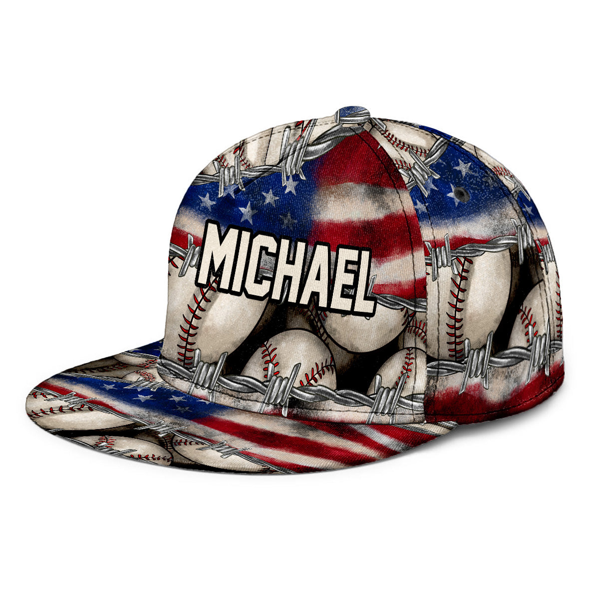 Casquette de baseball personnalisée « Porte-drapeau »