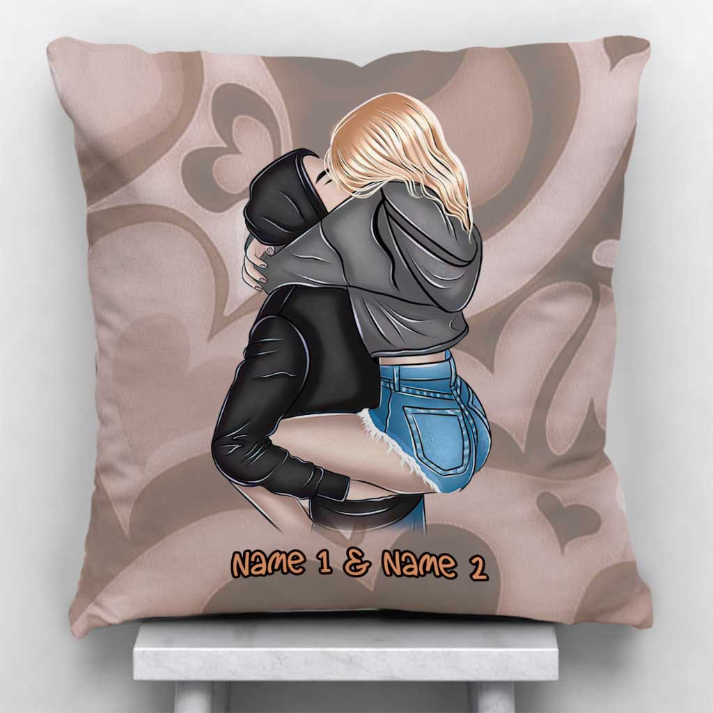 I Do Believe In Fate And Destiny - Personalized Couple Throw Pillow
