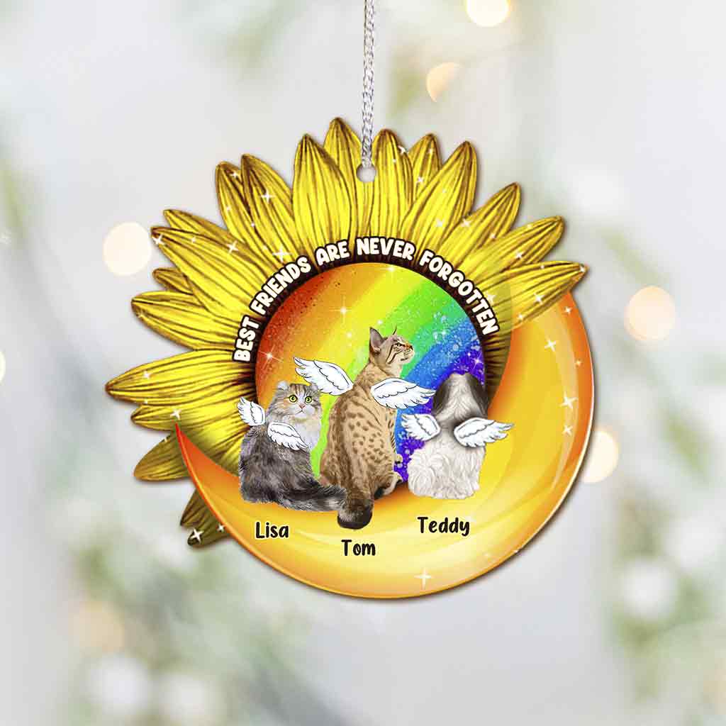 Best Friends Are Never Forgotten - Personalized Dog Ornament