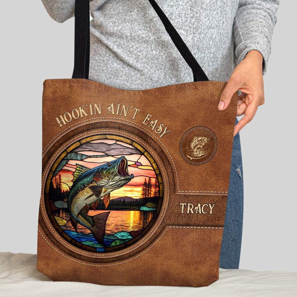 Angeln ist nicht einfach – Personalisierte Angeltasche